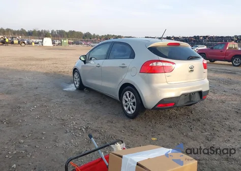 2012 Kia Rio5 Ex from USA, damaged, VIN KNADN5A35C6027816